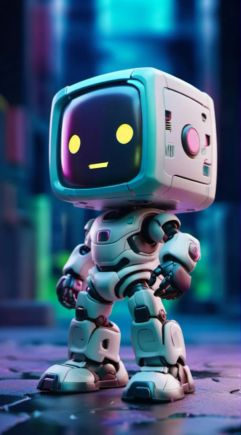 ai character: Diarrhea wubbox background