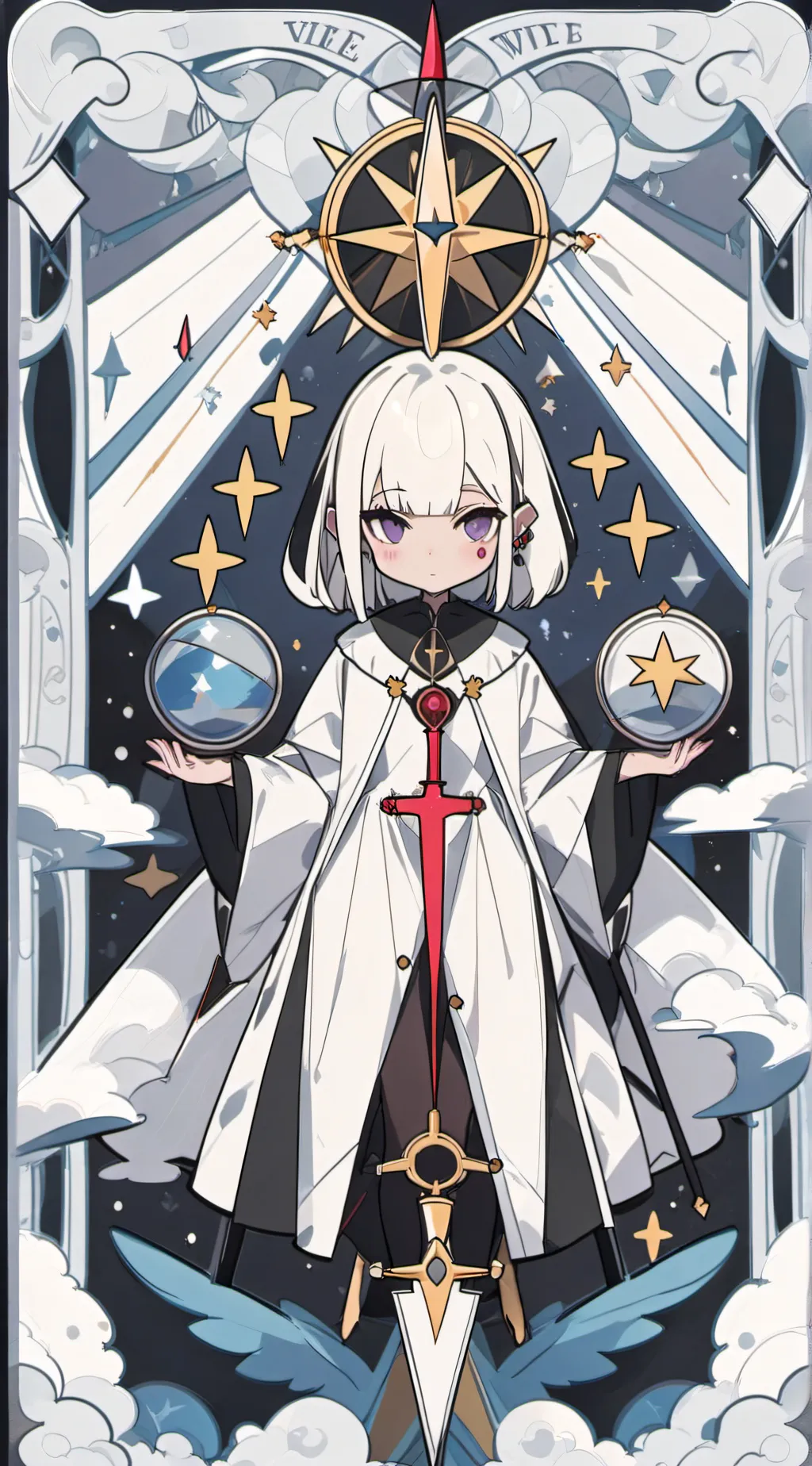 ai character: The end of an era. background