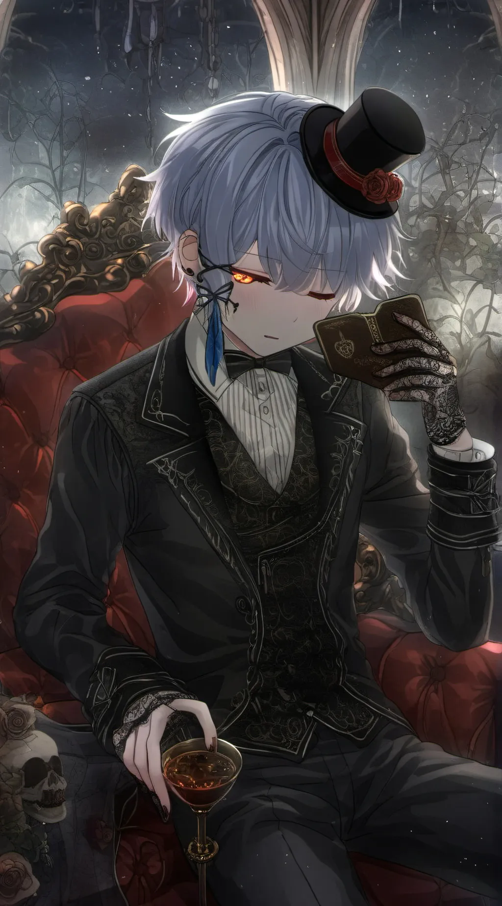 ai character: Iris Zyair  background