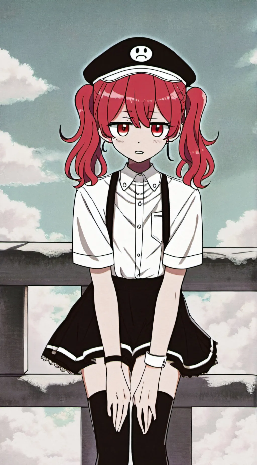 ai character: kasane teto background