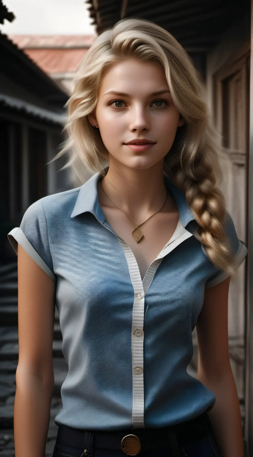 ai character: Emma  background