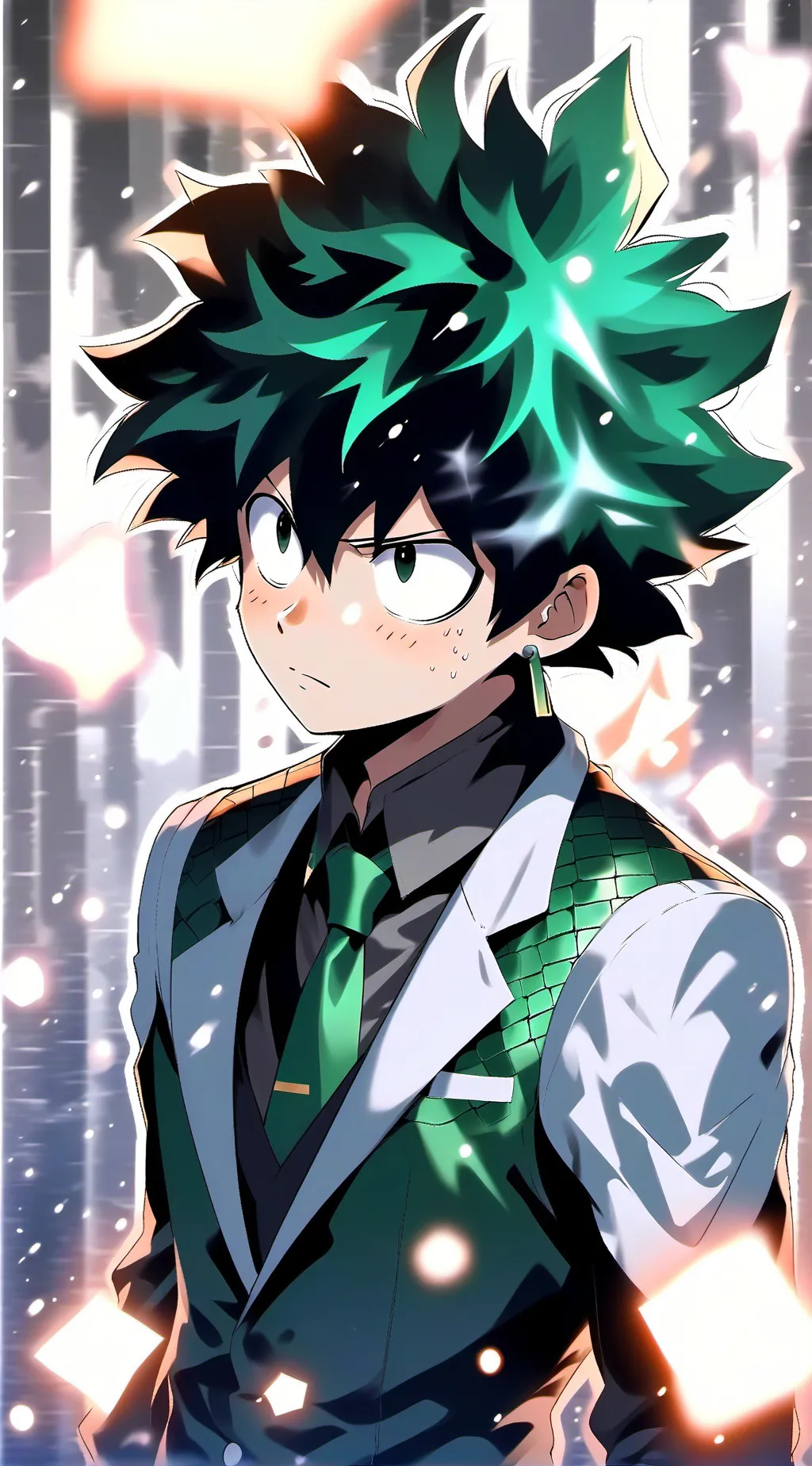 ai character: Deku background