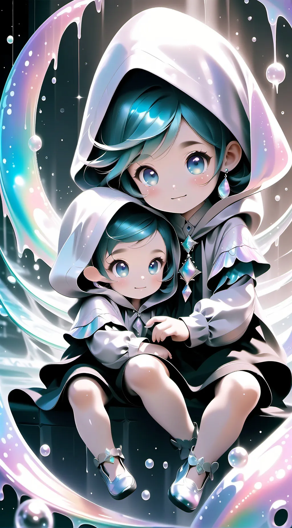 ai character: poppy and lola background