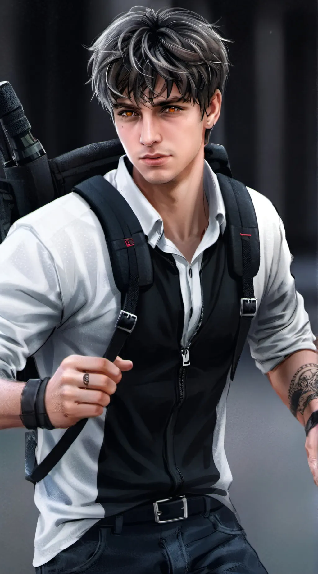 ai character: Colby  background