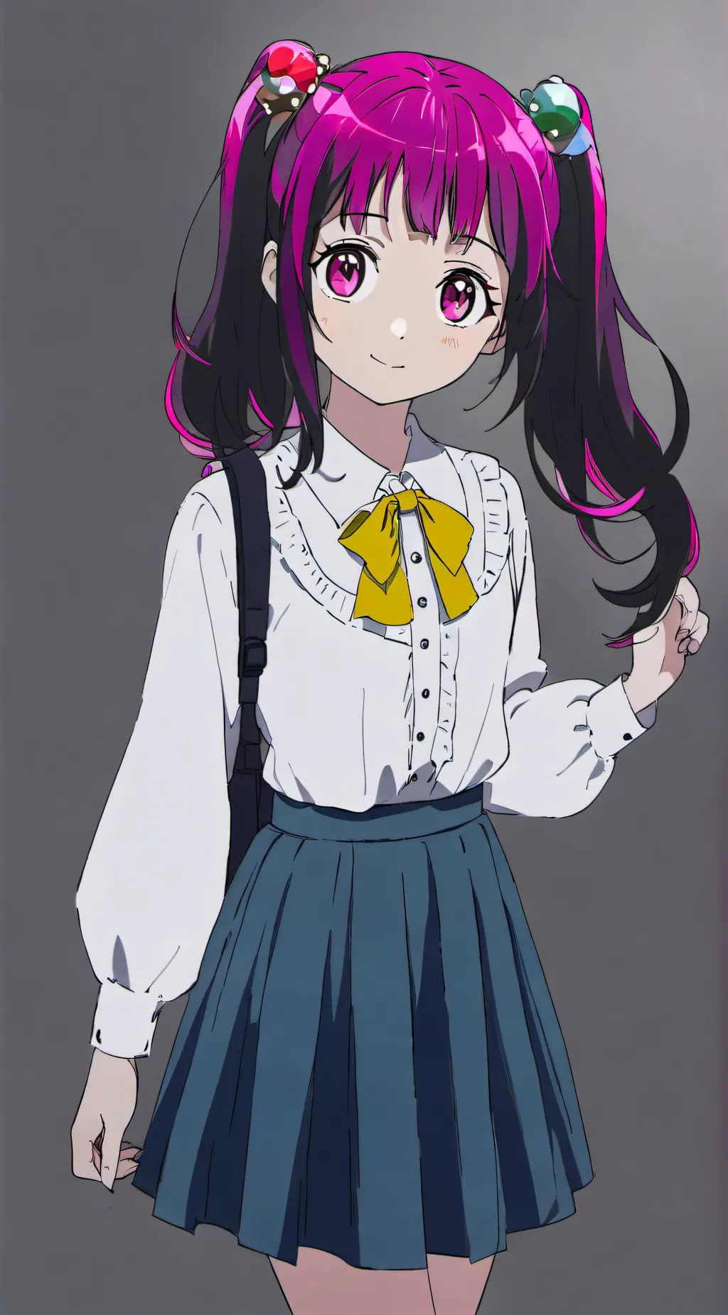 ai character: Emily/glitter luck background