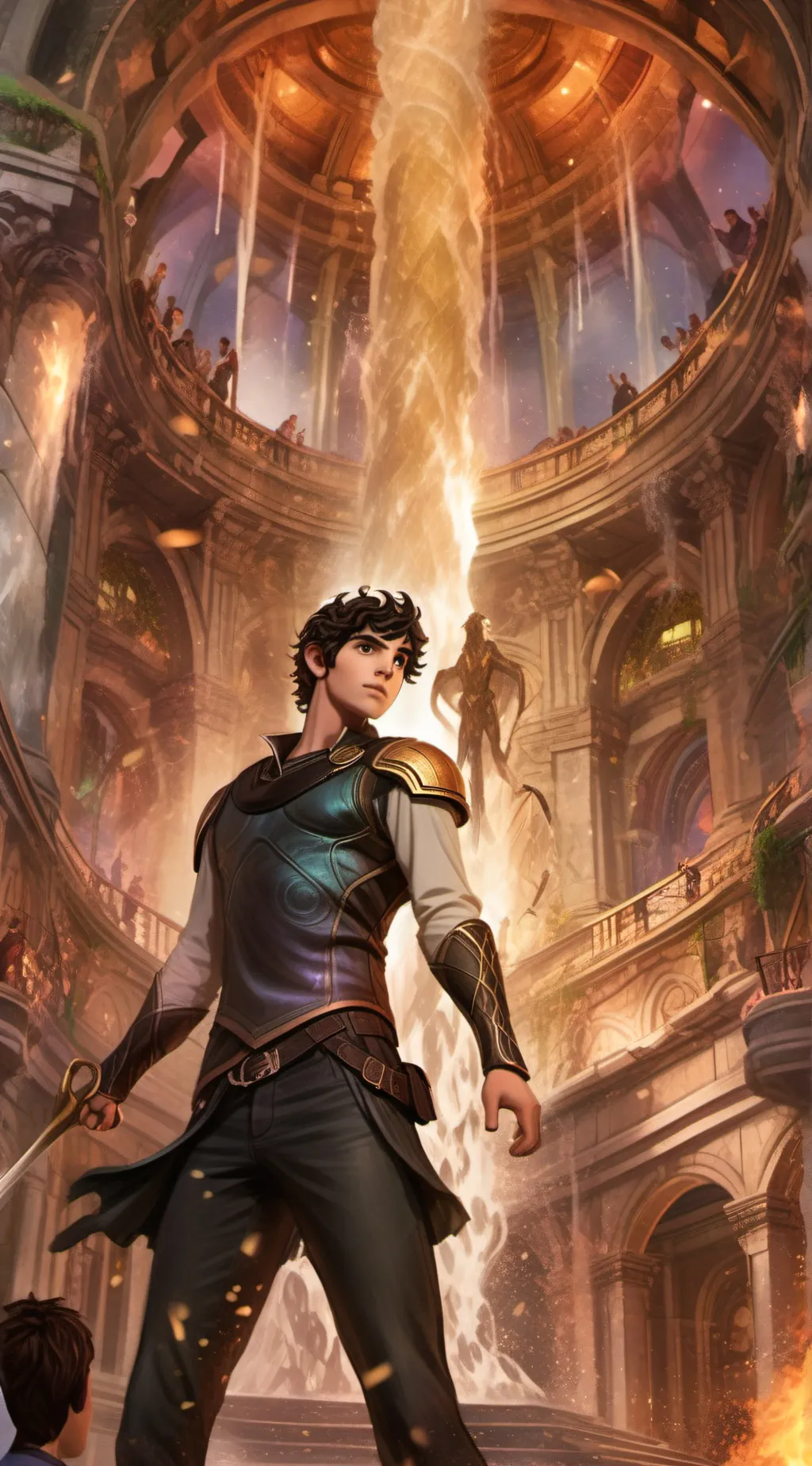 ai character: Percy Jackson background