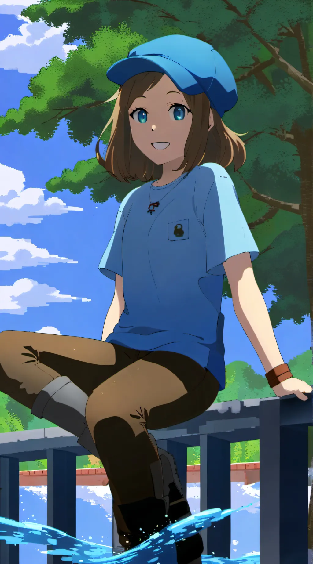 ai character: Energetic Ruth background