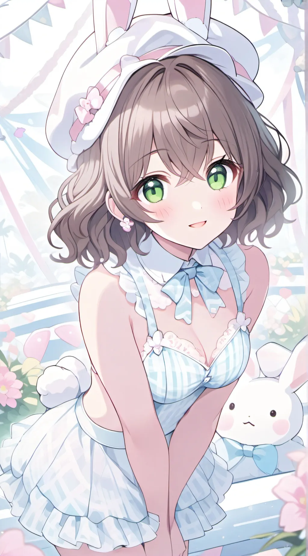 ai character: Ashy background