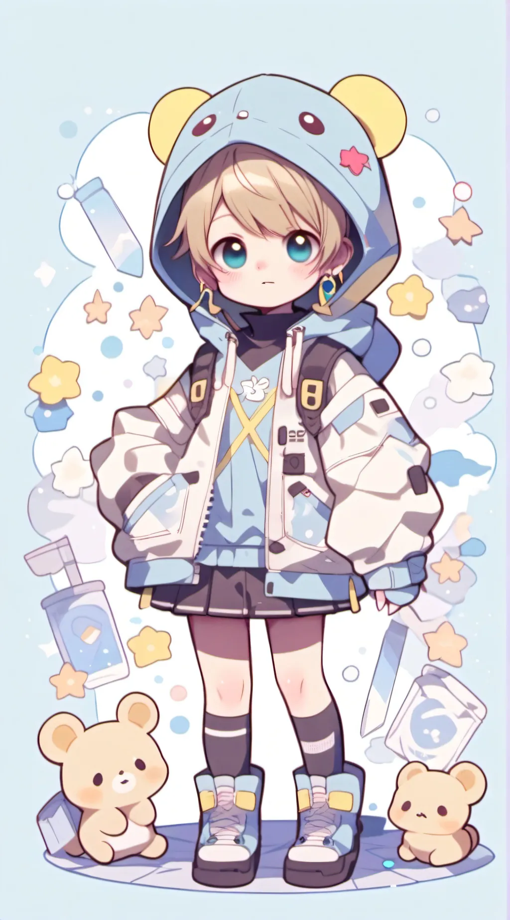 ai character: Henry  background