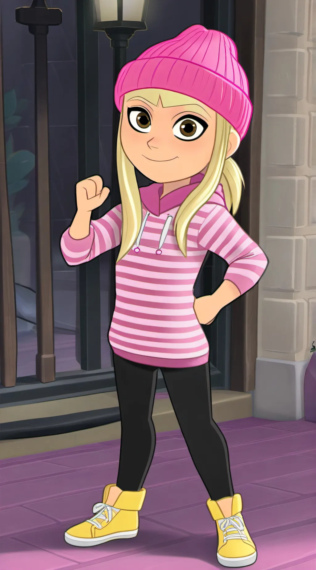 ai character: Edith background