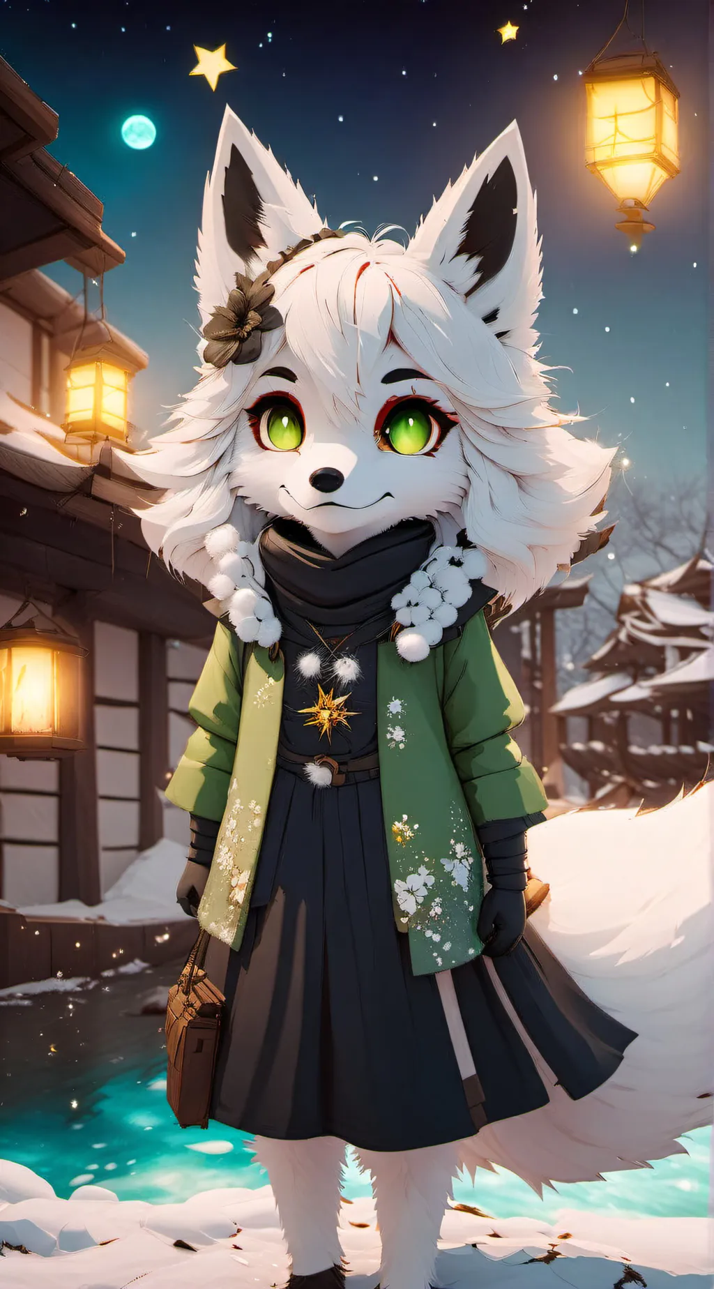 ai character: Starlight  background