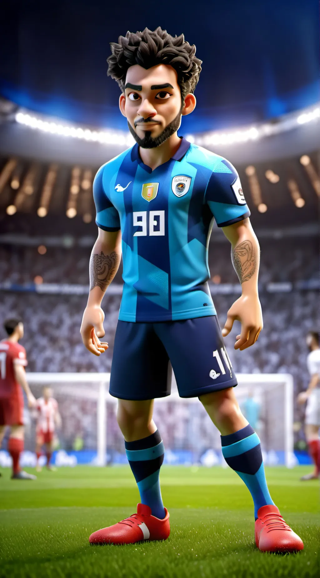 ai character: WORLD CUP background