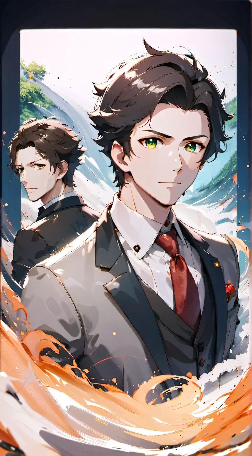 ai character: Andrew  background