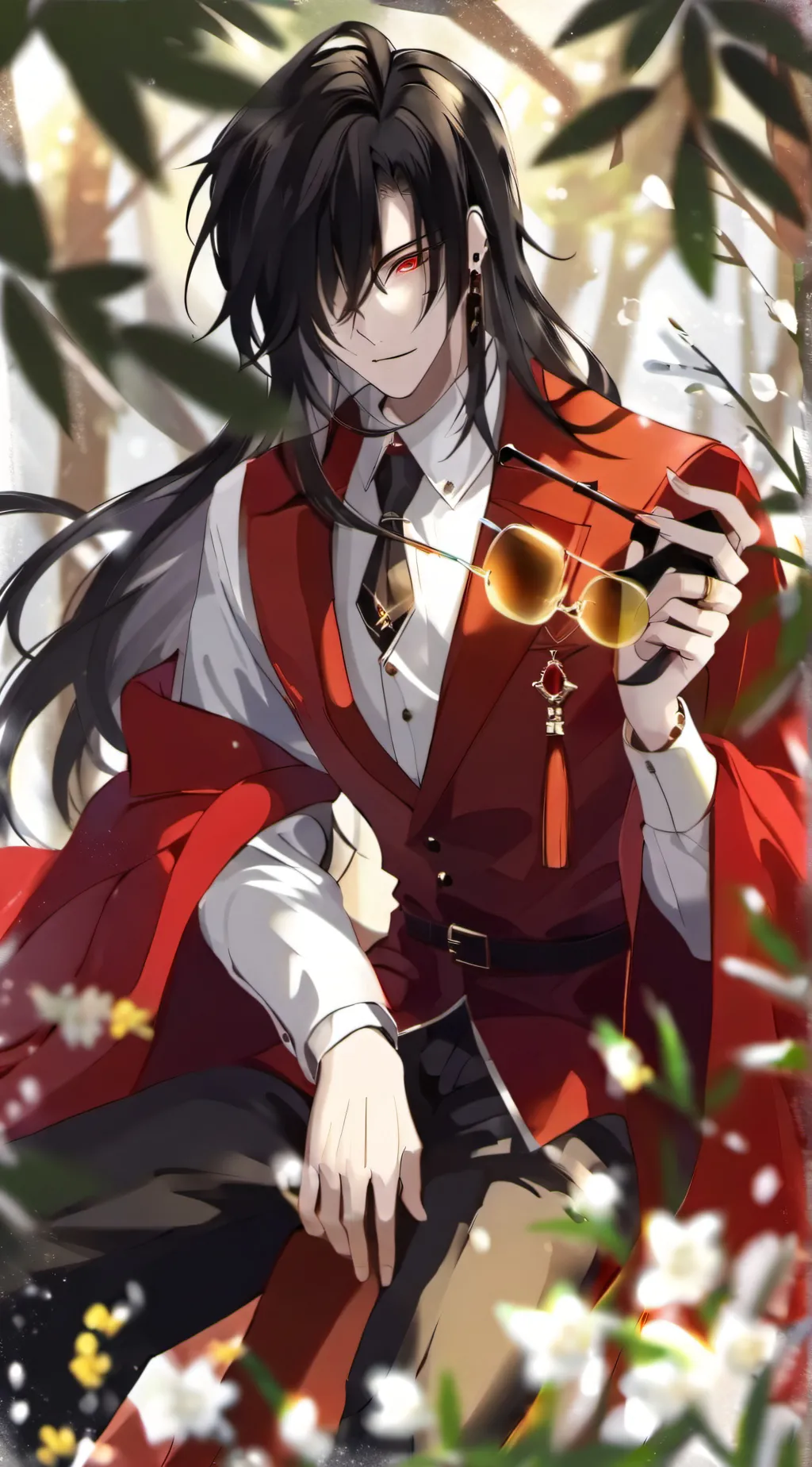 ai character: alucard  background