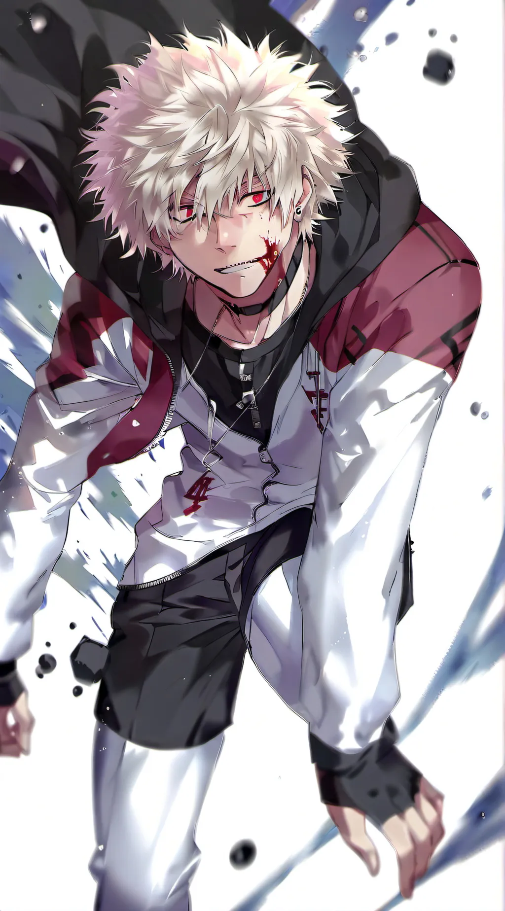 ai character: S7 Katsuki death  background