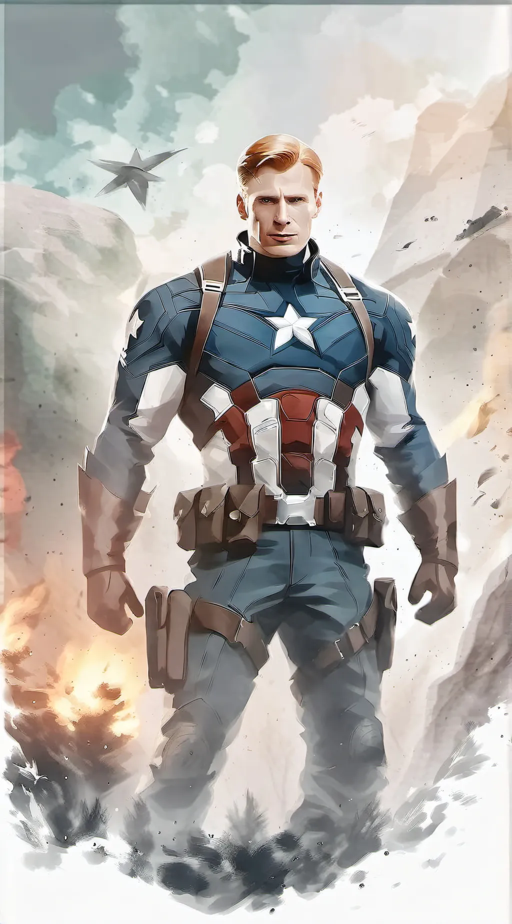 ai character: Steve Rogers background