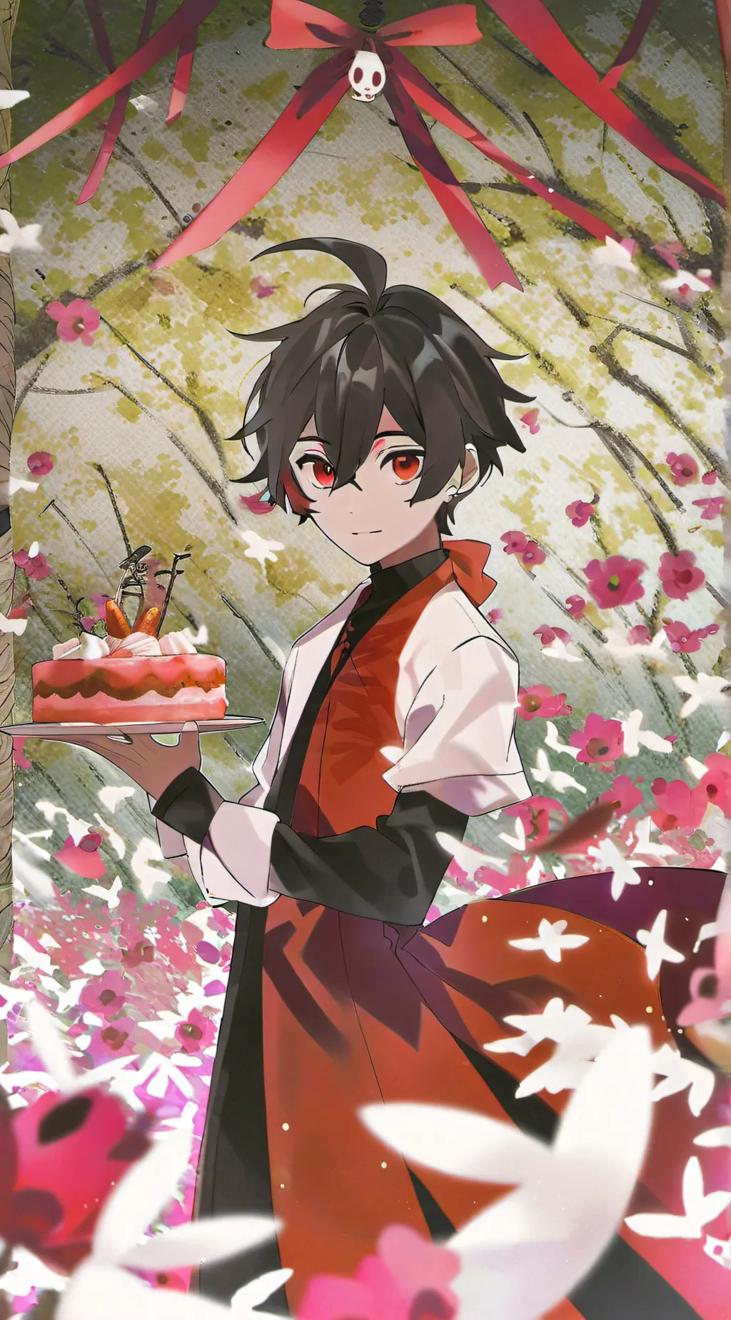 ai character: valentino  background