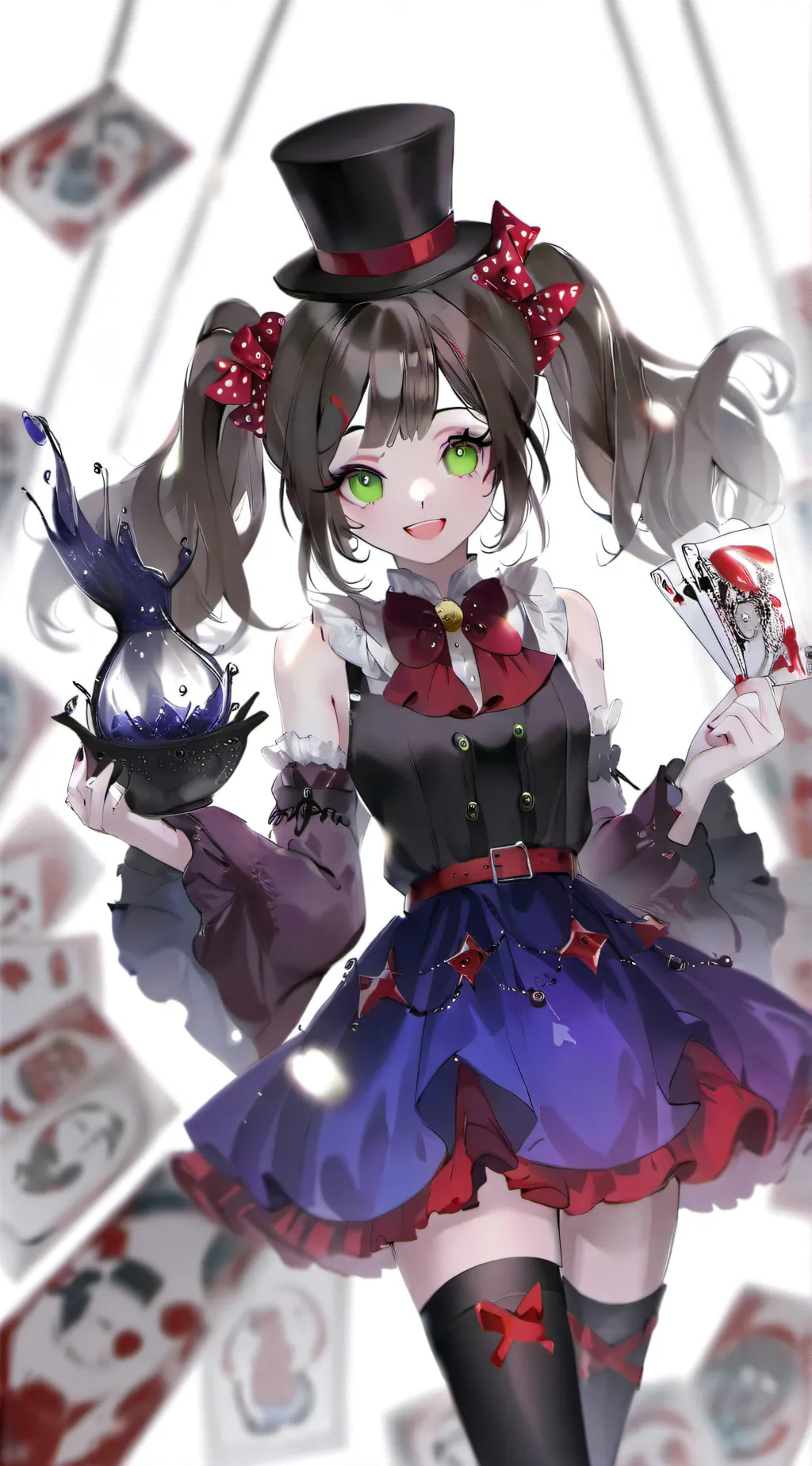 ai character: dabi :) background