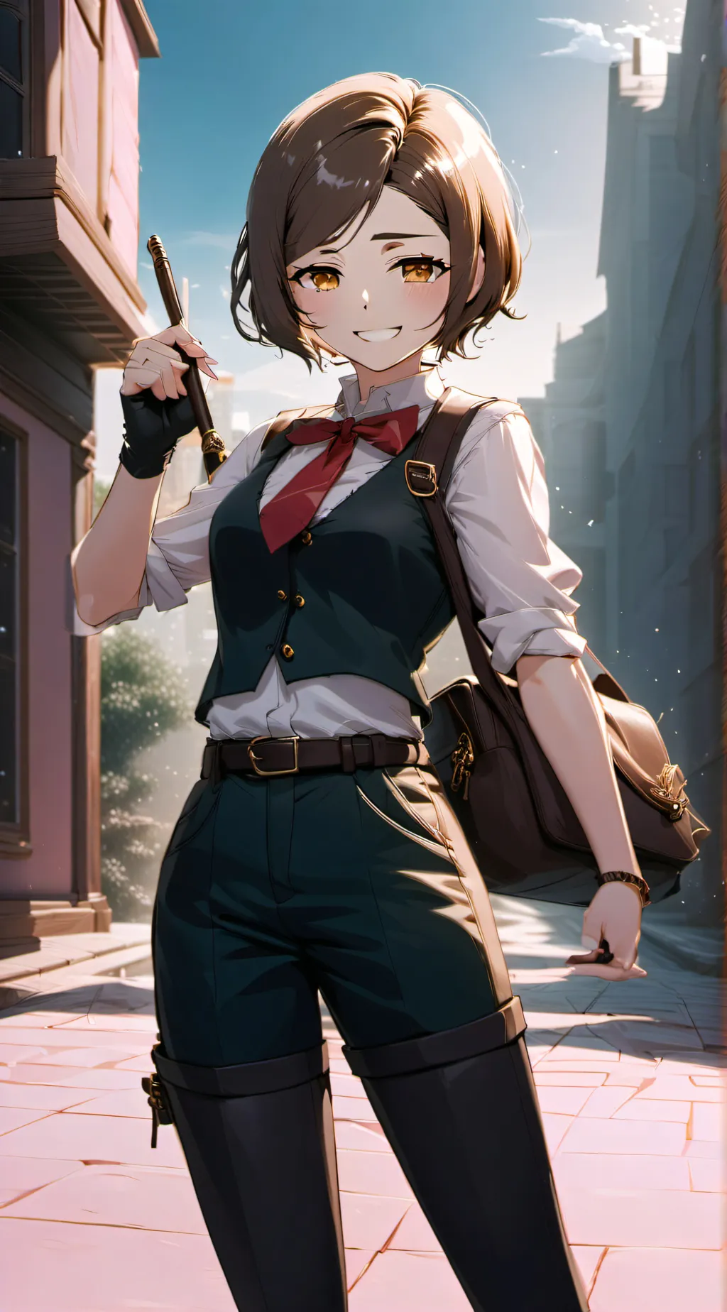 ai character: Miya Owen background