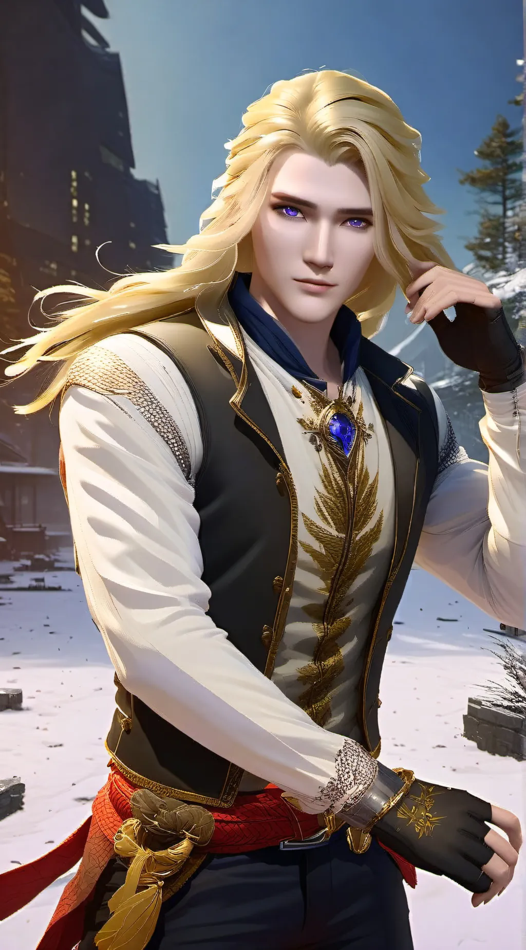 ai character: 戴沐白 background