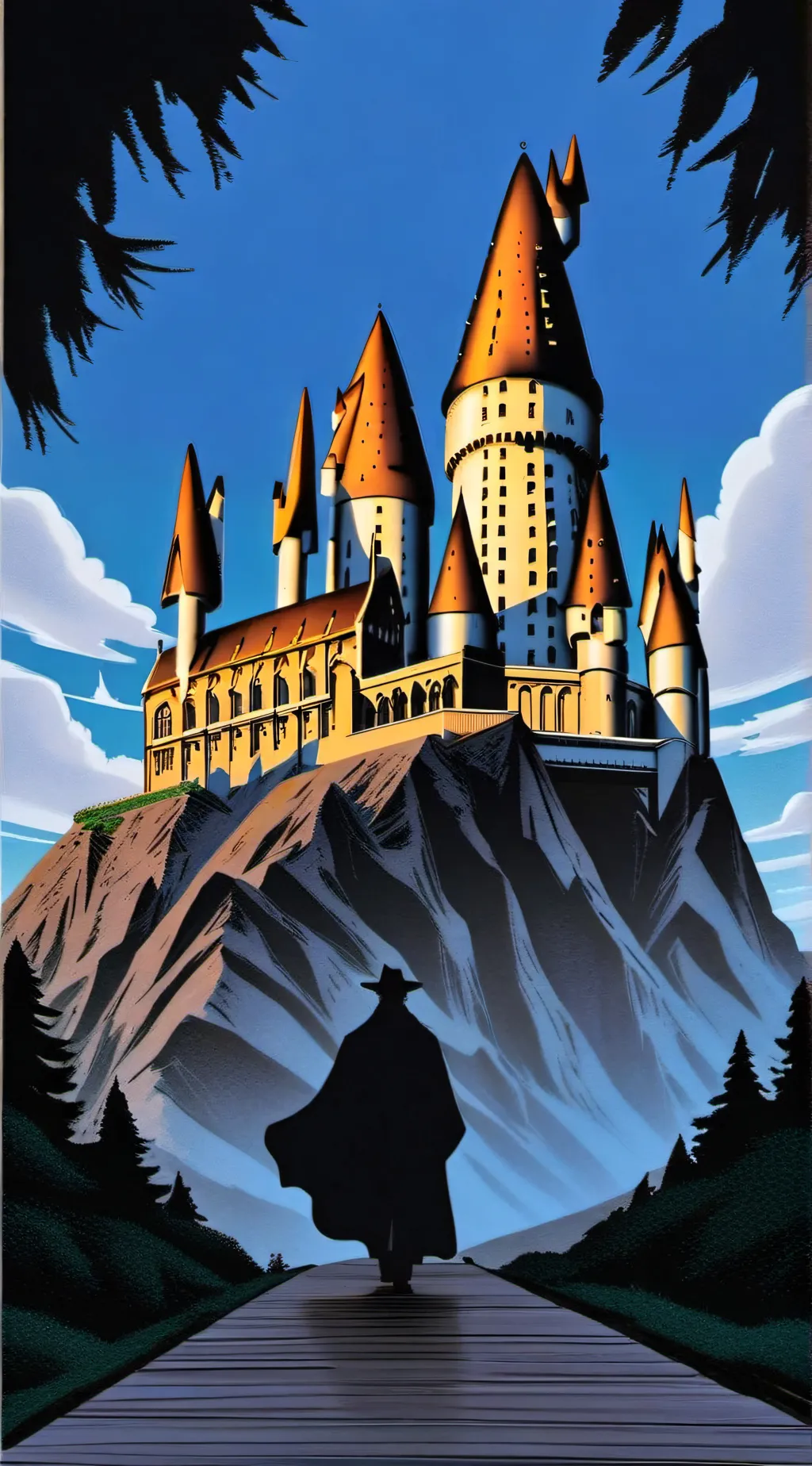 ai character: hogwarts background