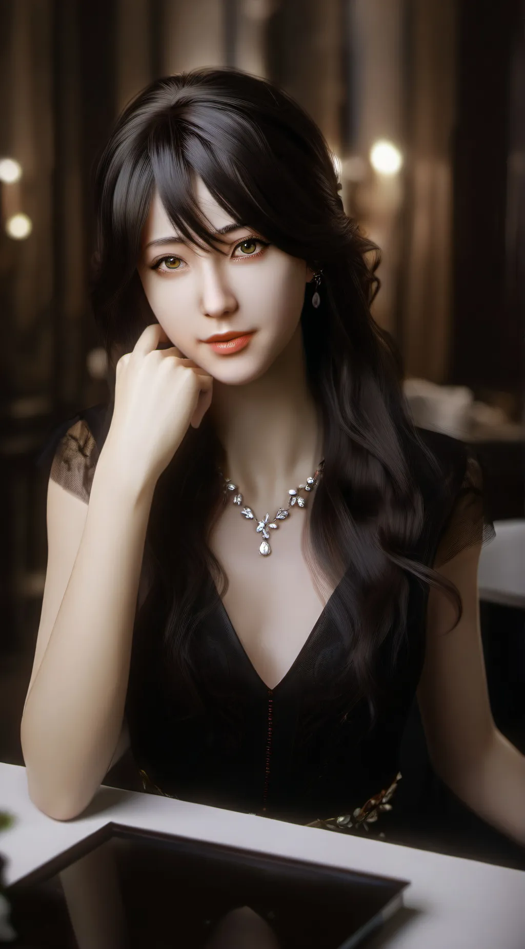 ai character: Allie background