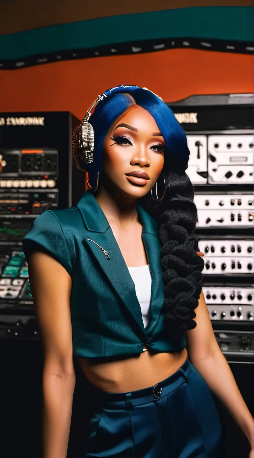 ai character: gorilla  background