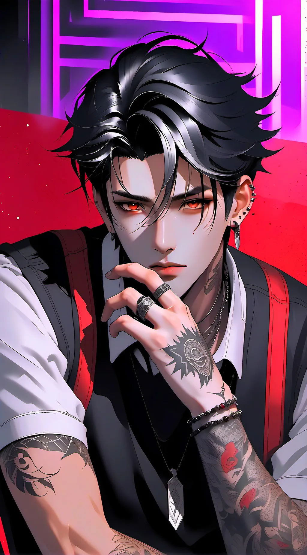 ai character: *+kiu+* background
