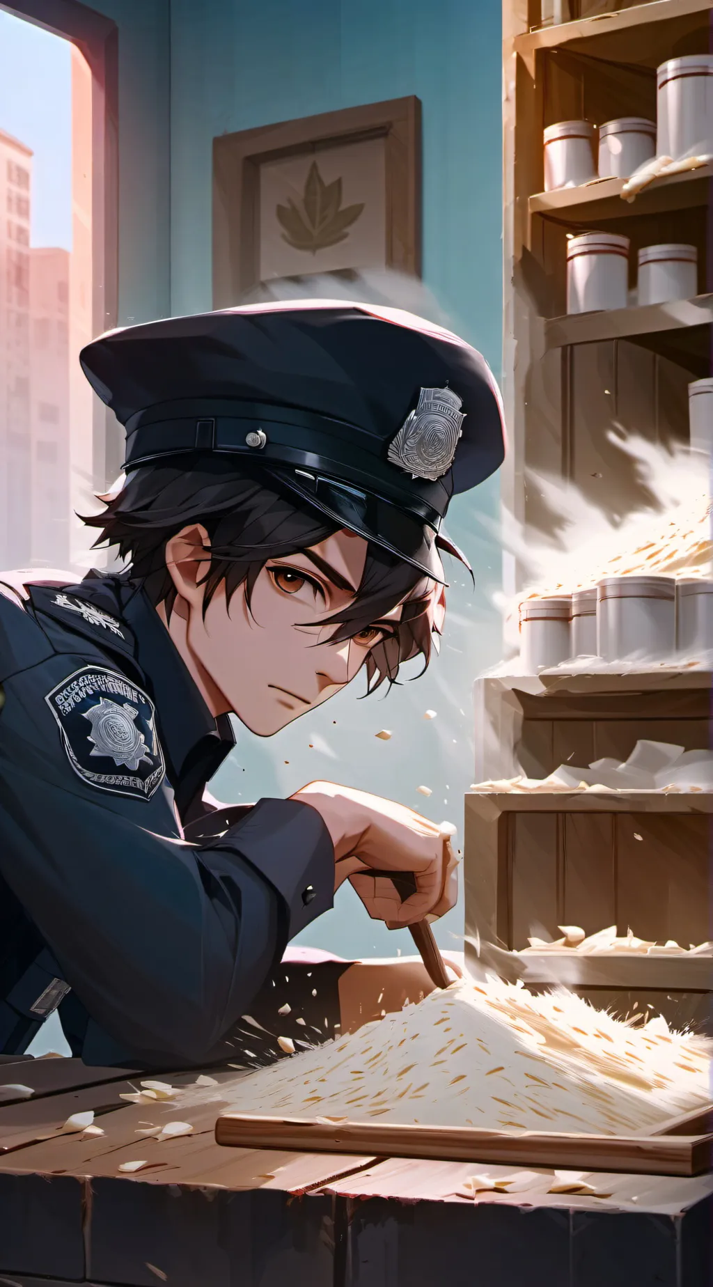 ai character: Floura  background