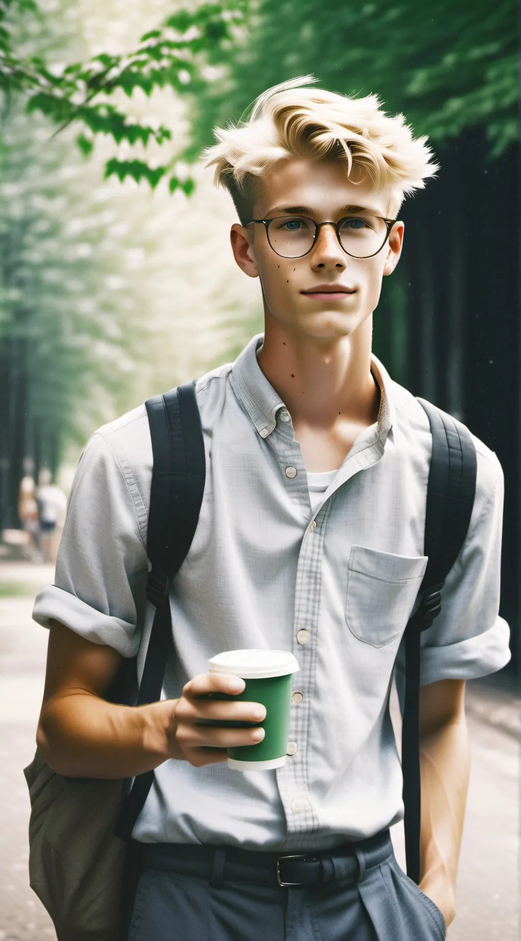 ai character: Charlie background