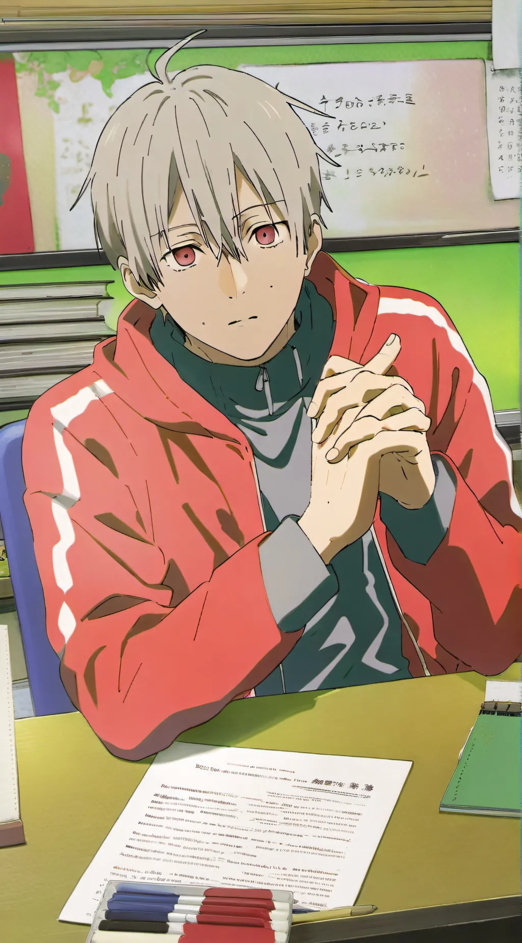 ai character: Inumaki Toge background