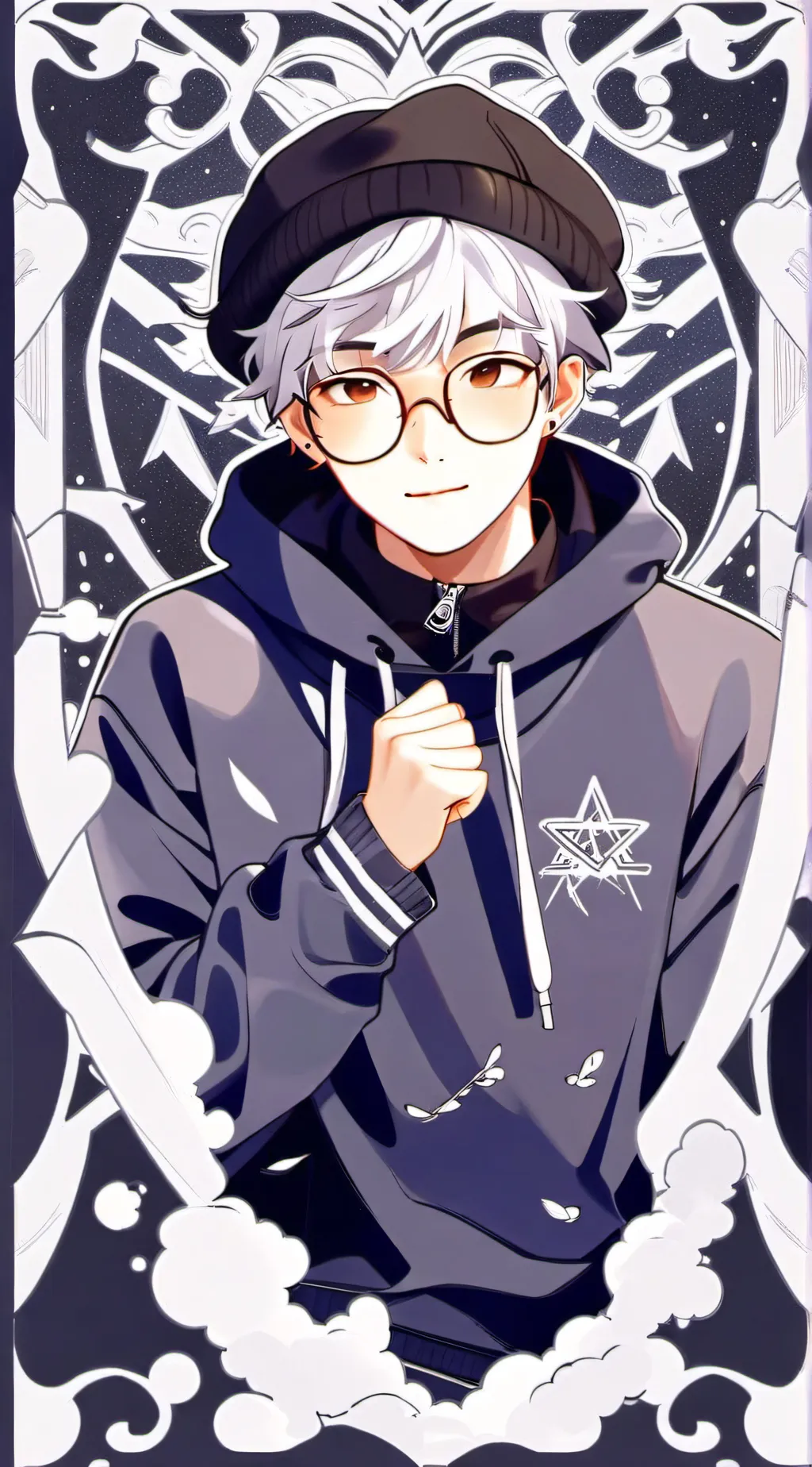 ai character: Yang jungwon 2 background