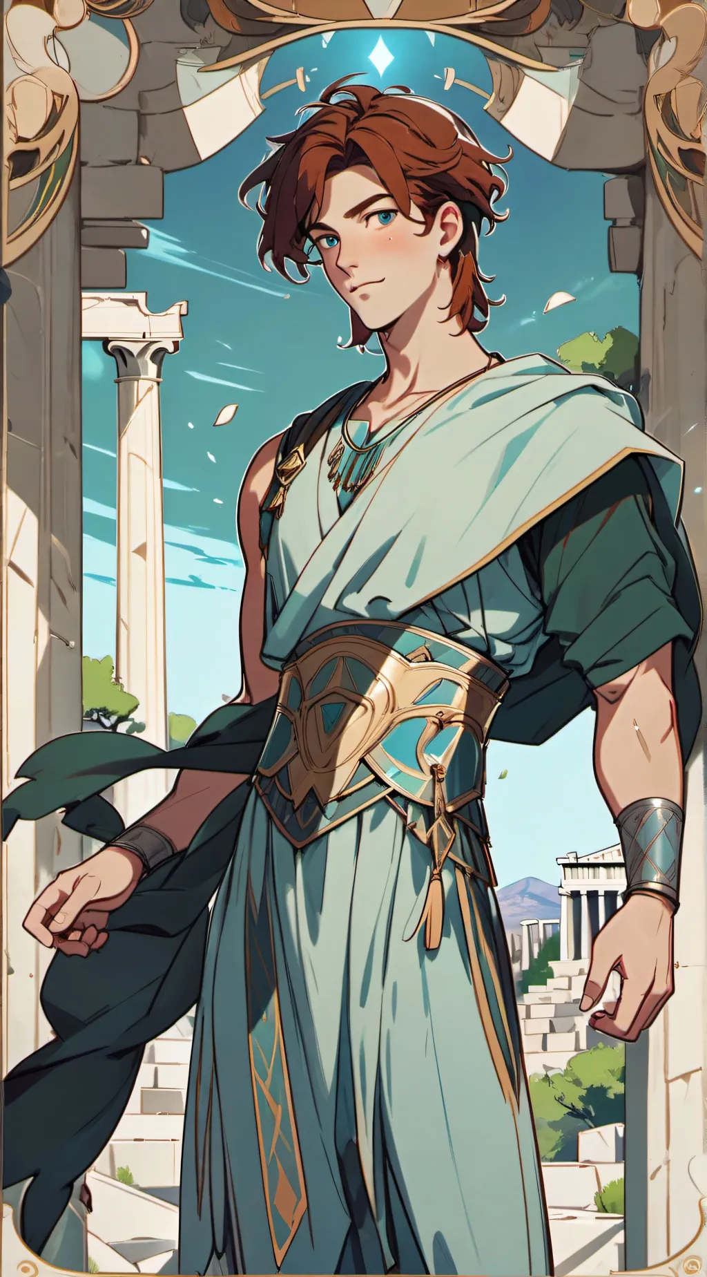 ai character: Chrysanthos (BL) background