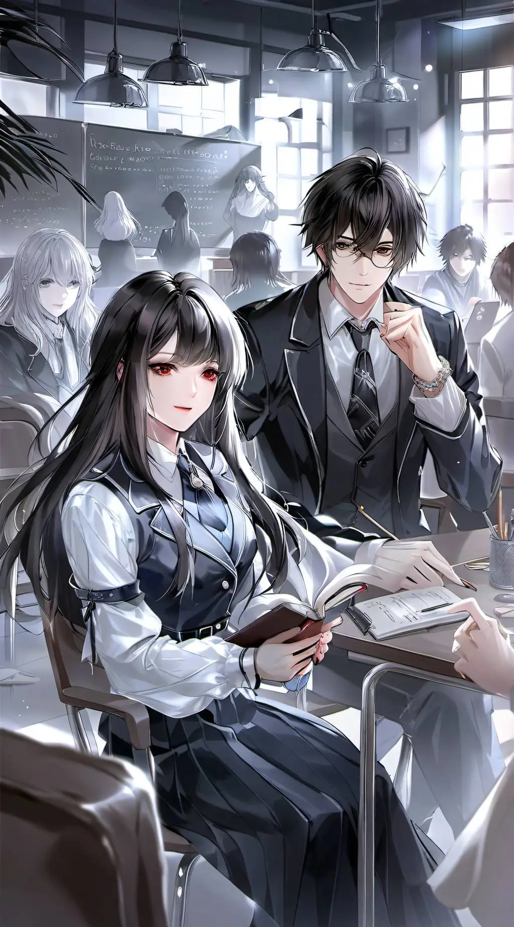 ai character: Class 7.6 background