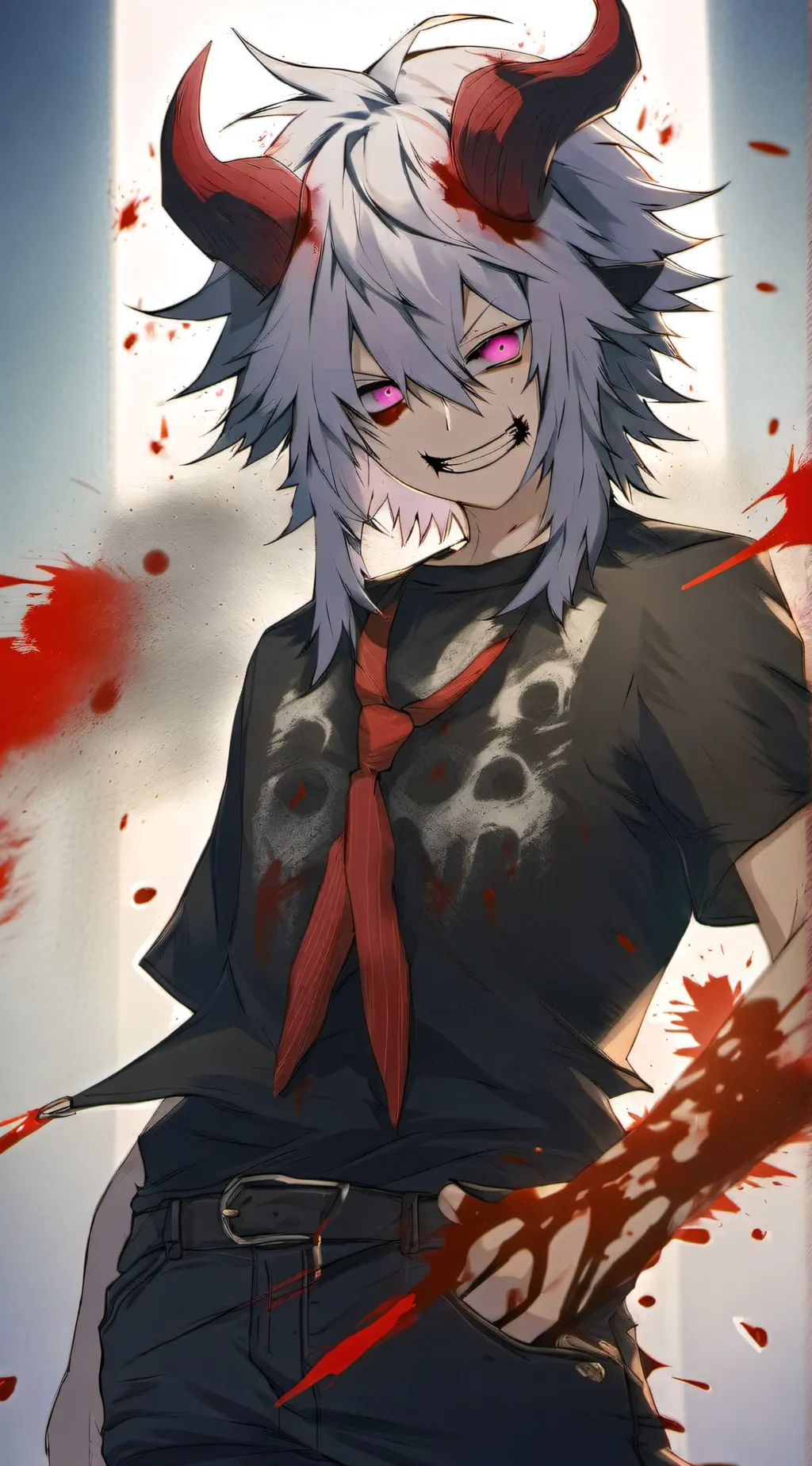 ai character: Hatred background