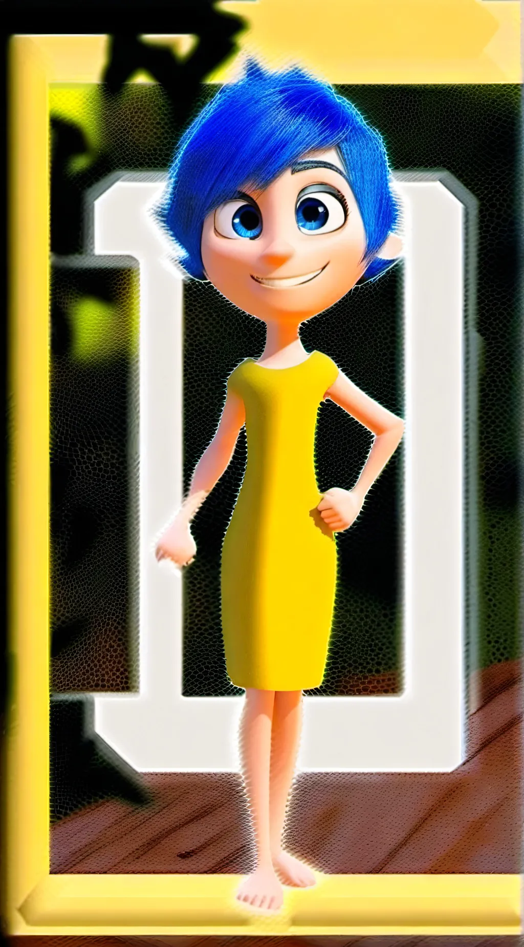 ai character: Joy background