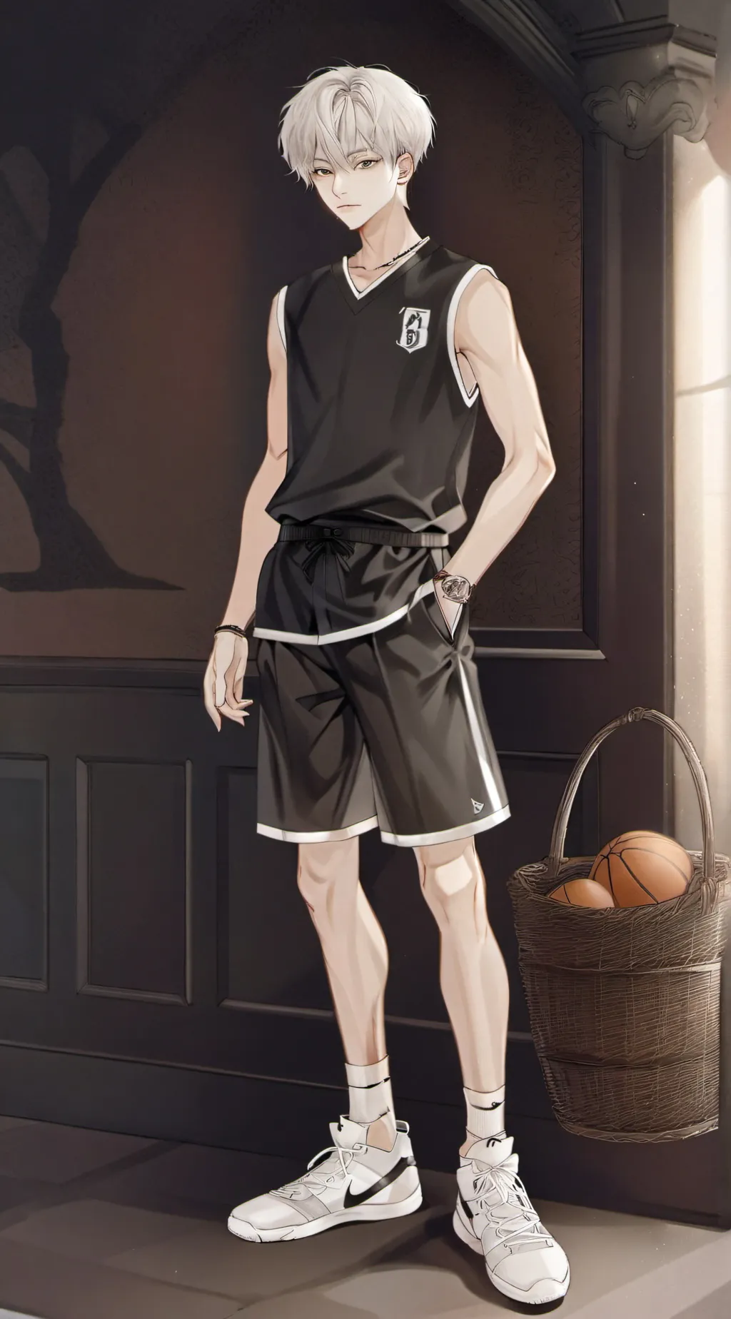 ai character: cash crew background