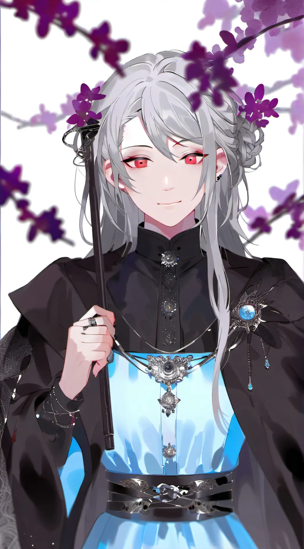 ai character: ash  background