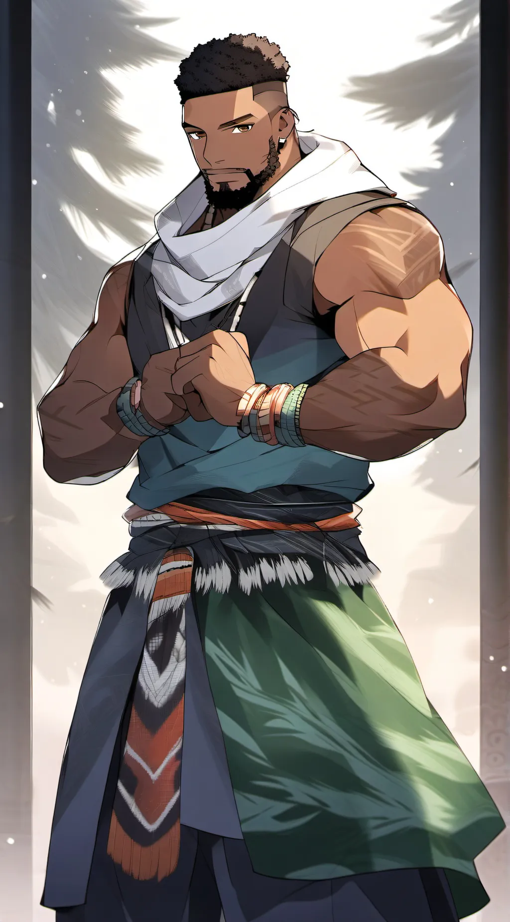 ai character: Omar Colossus background
