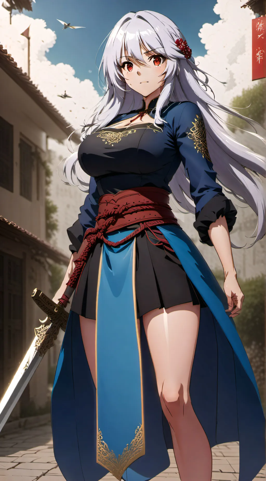 ai character: Eleonora Viltaria background