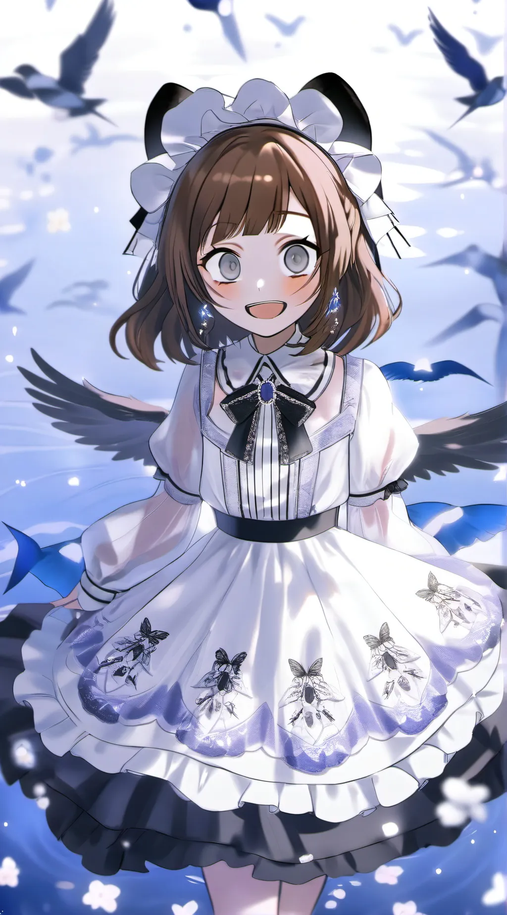 ai character: Ochaco uraraka 😊✨ background