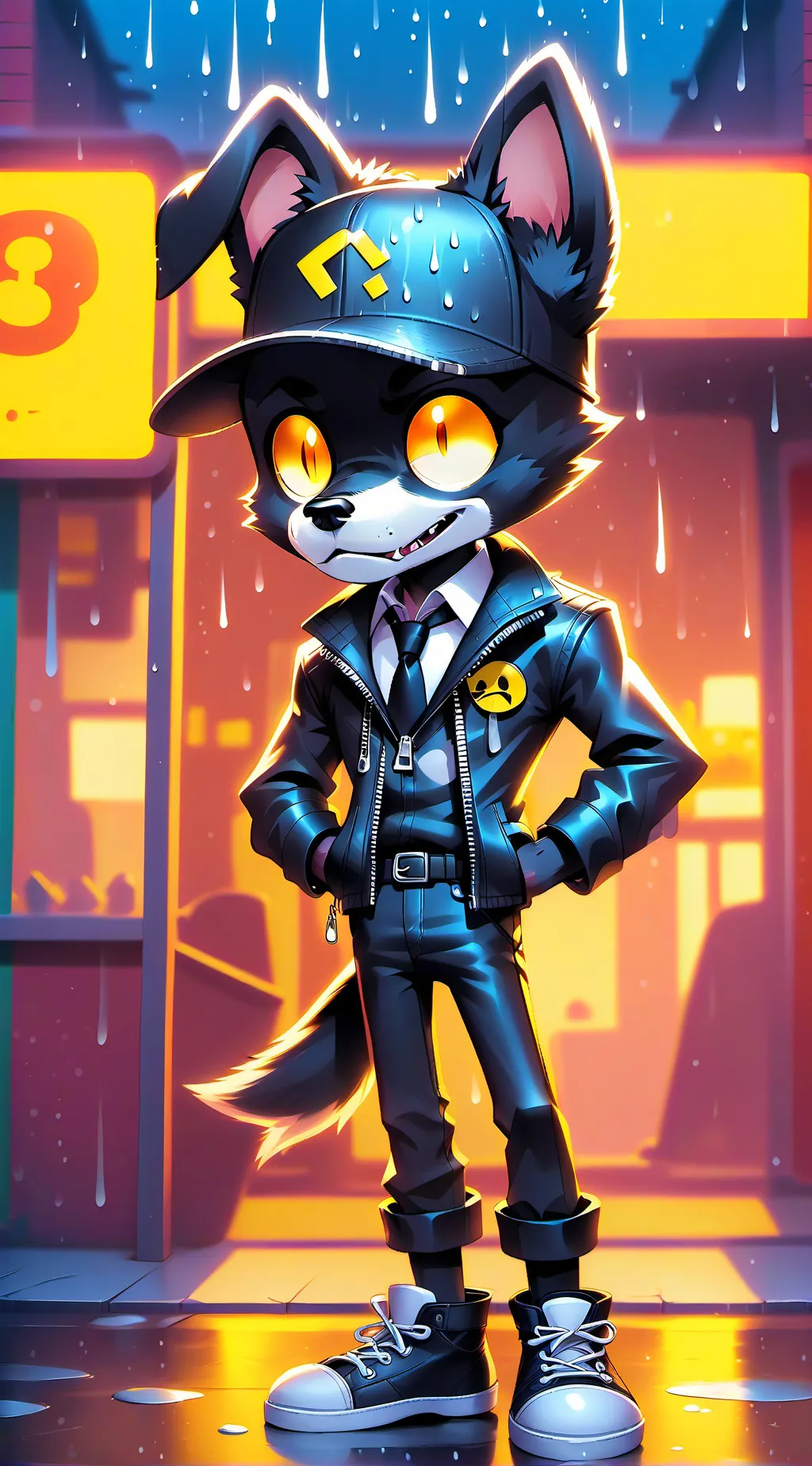 ai character: bonesr background