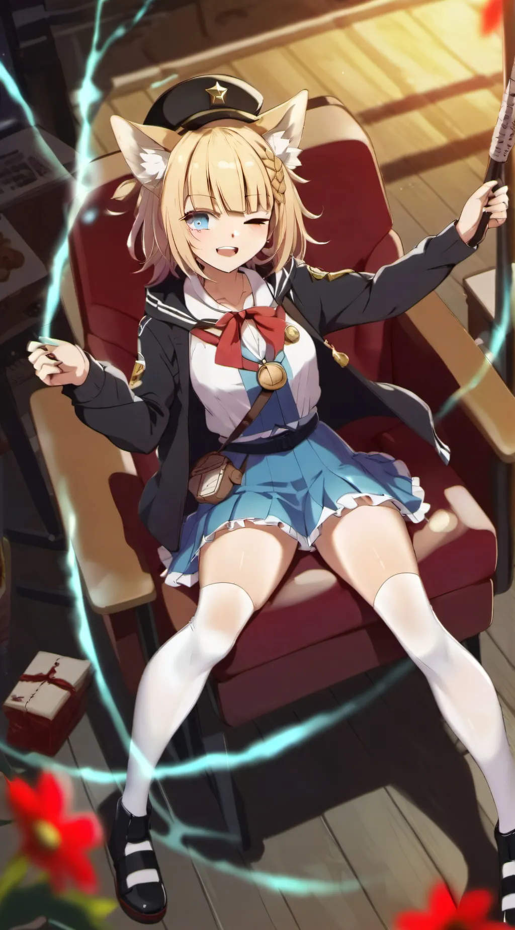 ai character: Toga background
