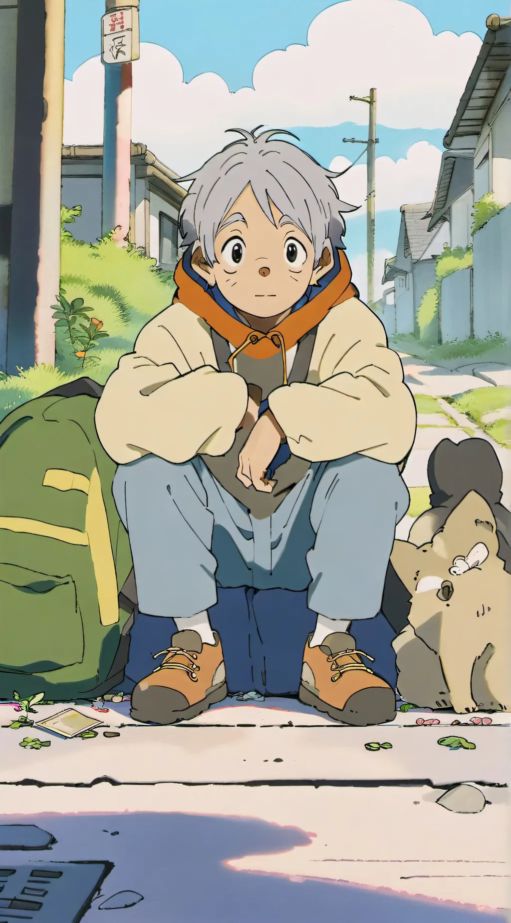ai character: your homeless background
