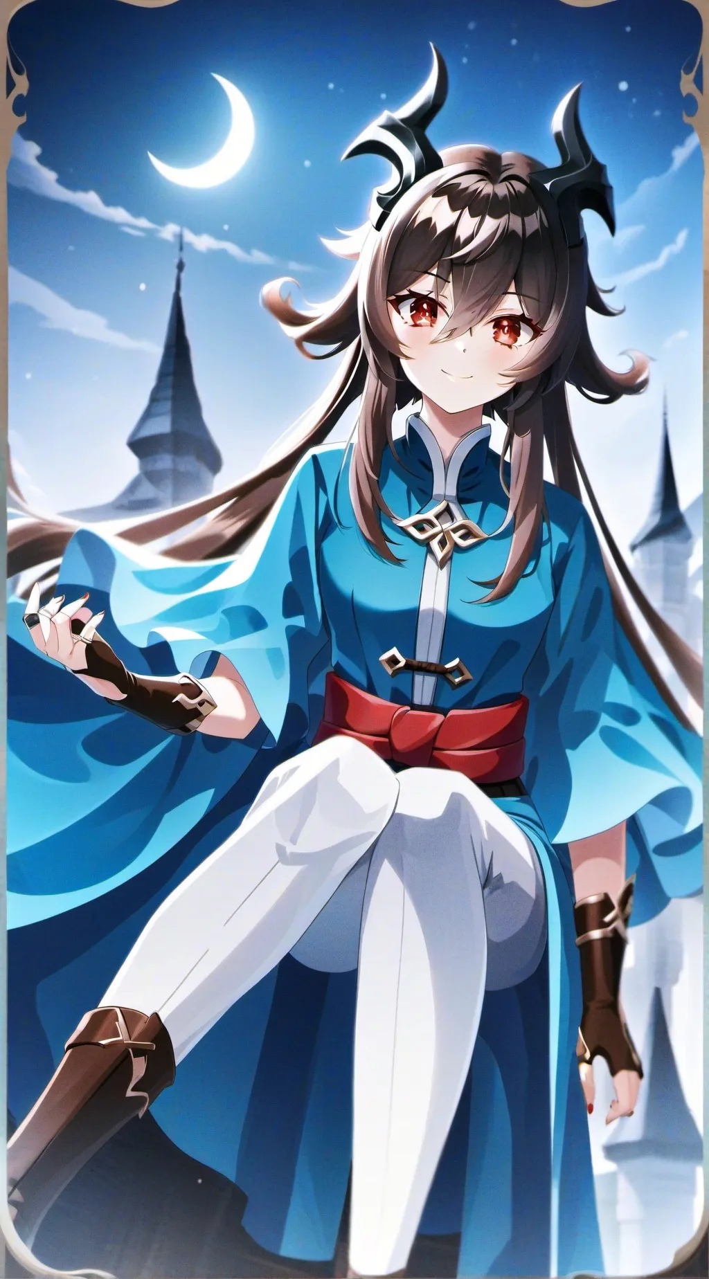 ai character: Imeau  background