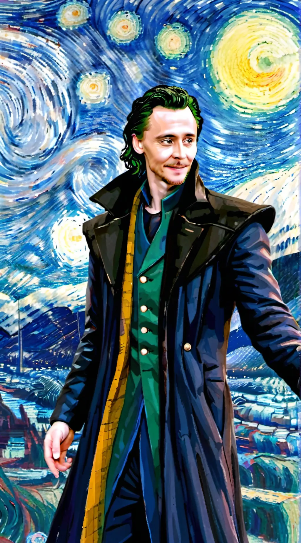 ai character: Fat loki background