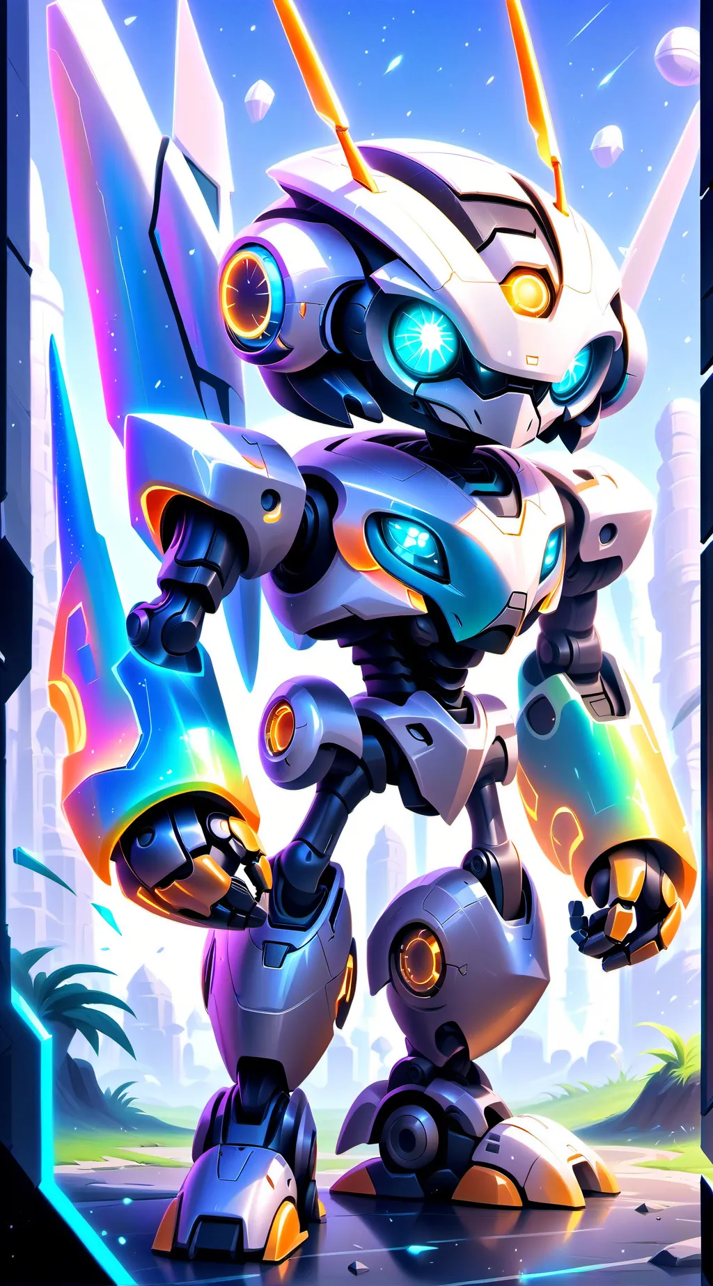 ai character: Rare wubbox background