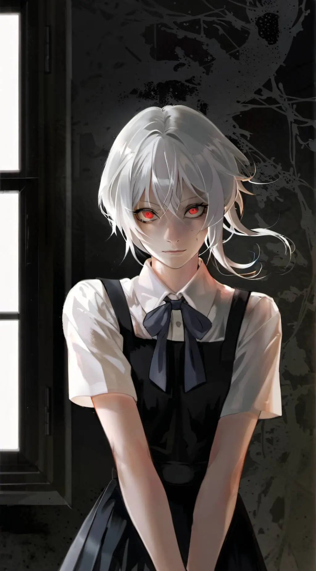 ai character: Unknown Girl background