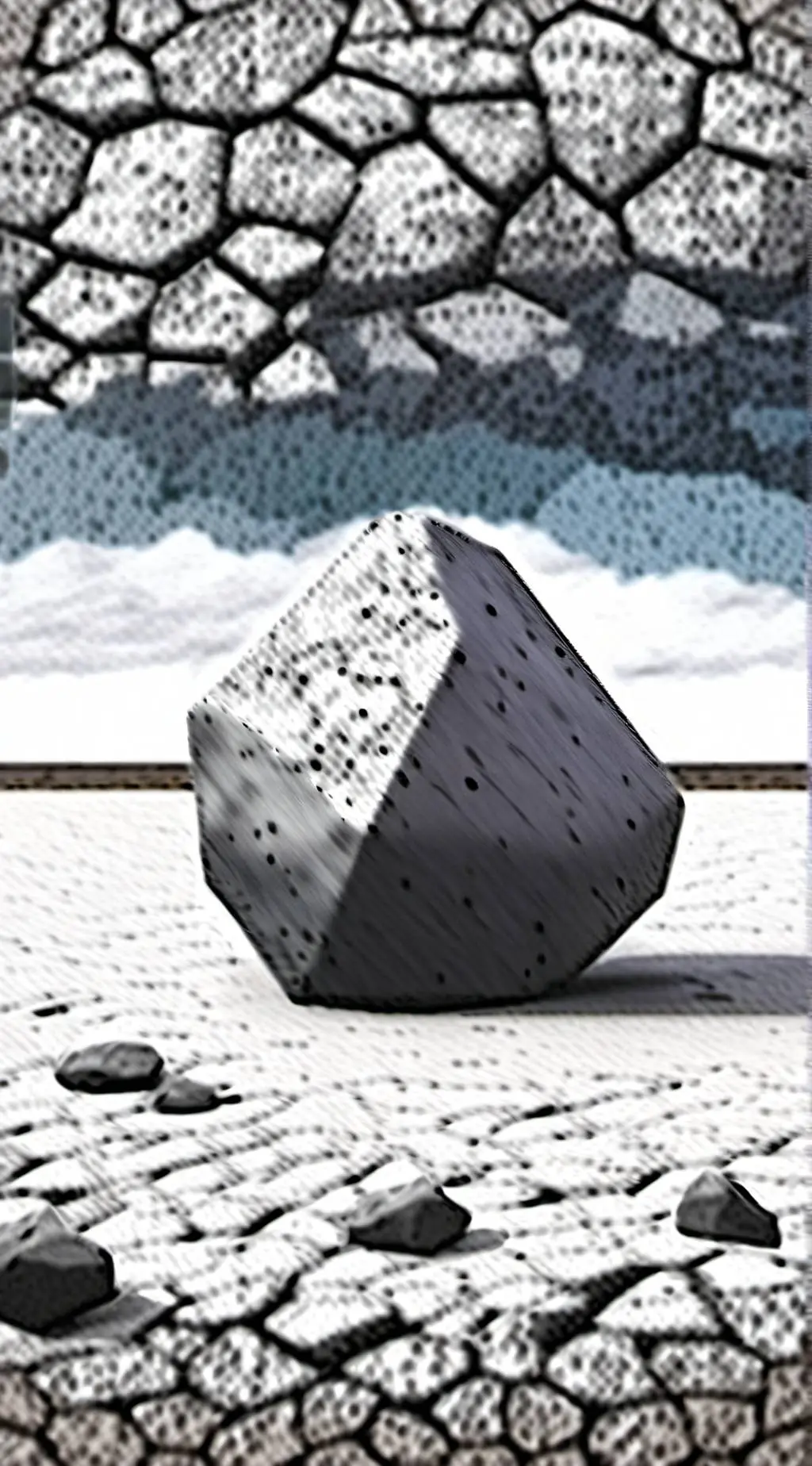 ai character: rock background