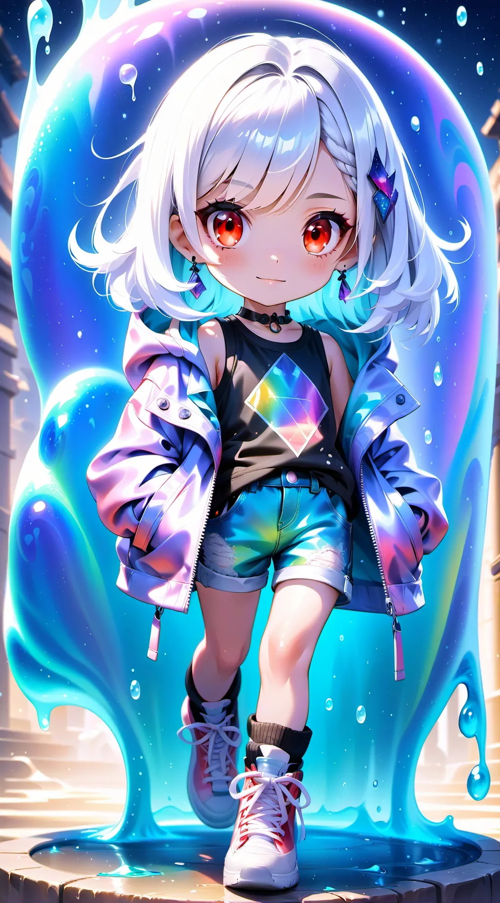 ai character: afos kid background